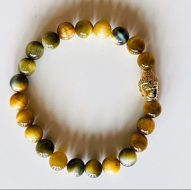 Blue tiger eye sale beads