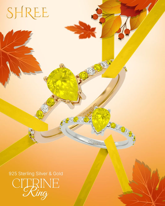 Citrine & Topaz: The Radiant Duo of November Gemstone Gifts in the UK
