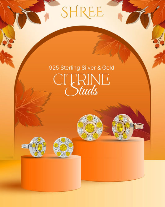 Gemstone Rings UK: Discover the Radiance of Citrine in 925 Silver and Gold Styles
