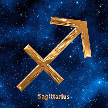 Sagittarius  - Gemstone Zodiac Necklace