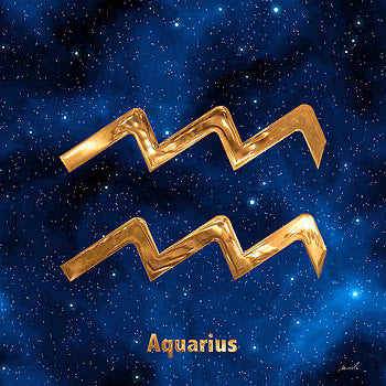 Aquarius - Gemstone Zodiac Necklace