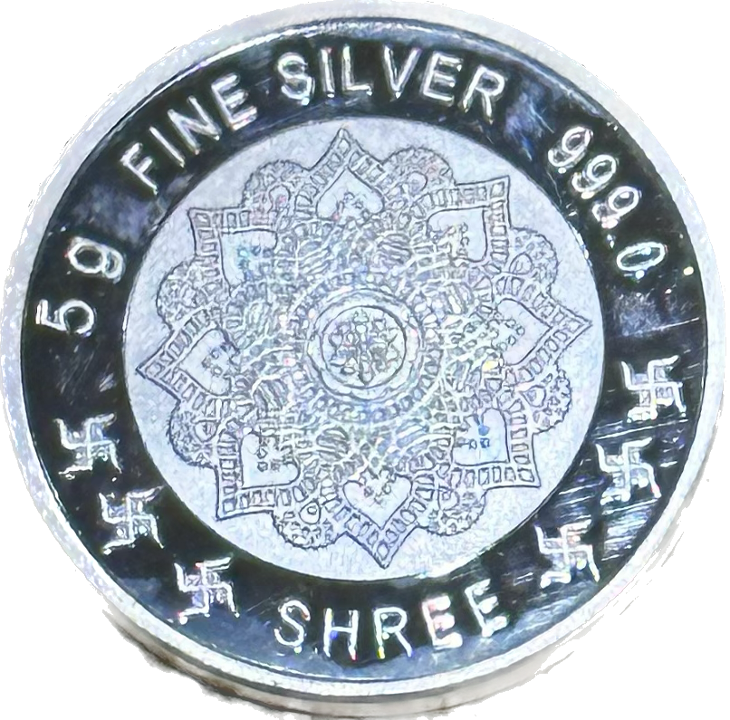 Diwali Coins - Ganesh/Lakshmi